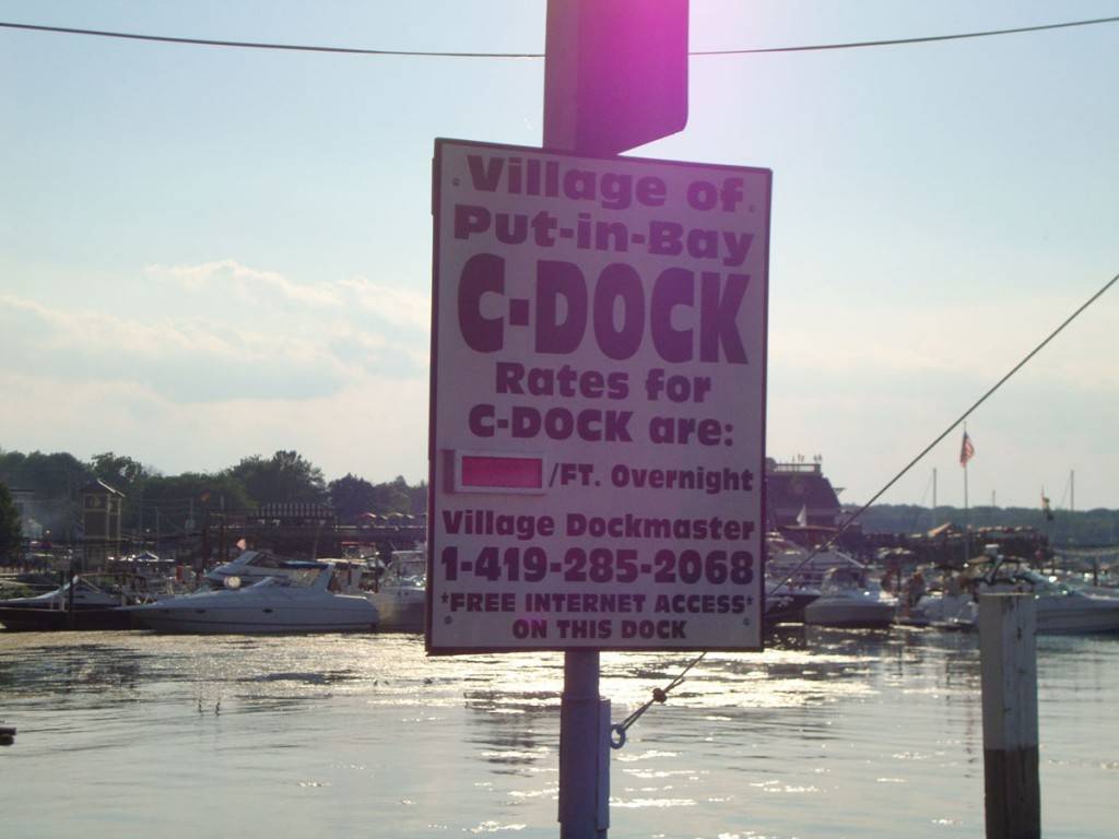 Village Docks A & C PutinBay Reservations