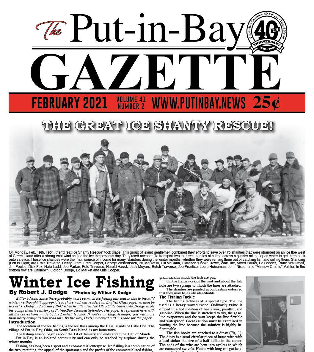 Moss on the Rock February 2021 PutinBay Reservations Ohio